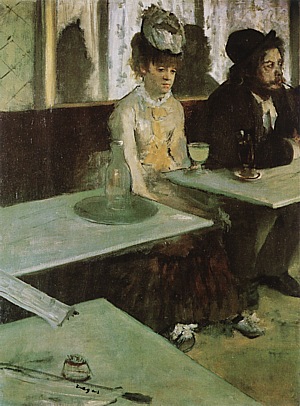 Edgar Degas The Absinth Drinker, 1875-76