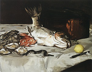 Edouard Manet Fish (Still-Life), 1864