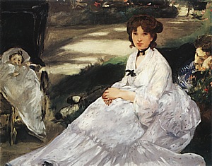 Edouard Manet In the Garden, 1870