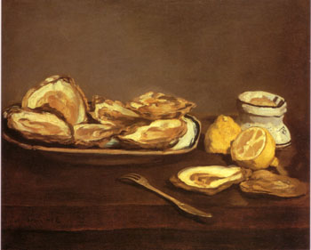 Edouard Manet Oysters 1862