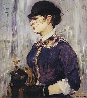 Edouard Manet Young Woman in a Round Hat, 1877-1879