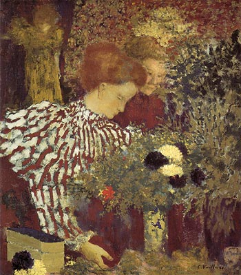 Edouard Vuillard The Striped Biouse 1895