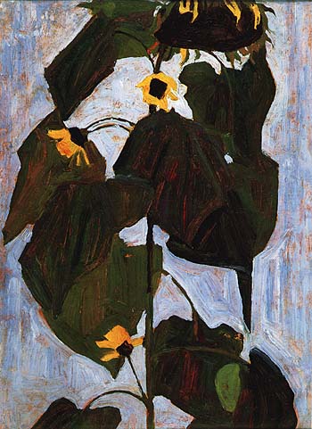 Egon Scheile Sunflower I 1908