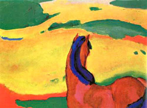 Franz Marc Hose in the Country