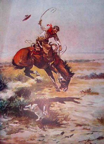 Frederic Remington Bronco