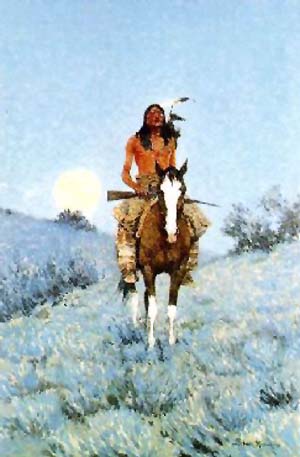 Frederic Remington The Outlier