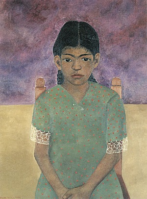 Frida Kahlo Portrait of Virginia (Nina), 1929