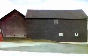 Georgia OKeeffe Barns 1926