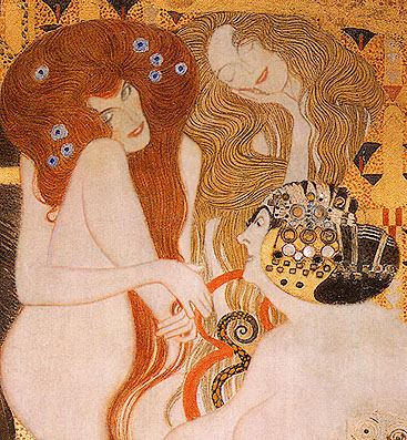 Gustav Klimt Beethoven Frieze (1902)