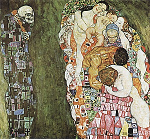 Gustav Klimt Death and Life, 1916