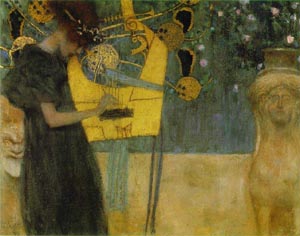 Gustav Klimt MUSIC 1 1895