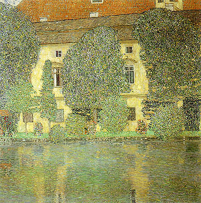 Gustav Klimt Schloss Kammer on the Attersee 3 (1910)