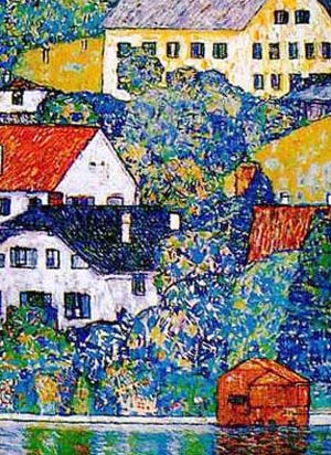 Gustav Klimt Village of the Seaside