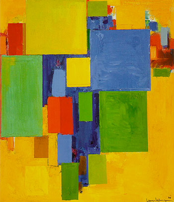 Hans Hofmann Auxerre France St Etiennes Glorious Light 1960