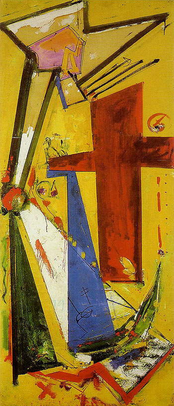 Hans Hofmann Sketch Chimbote Mosaic Cross 1950