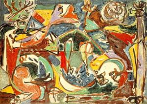 Jackson Pollock The Key 1946