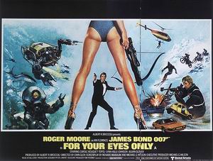 James-Bond-007-Posters For your Eyes Only, 1981