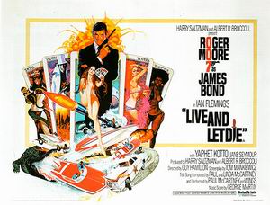 James-Bond-007-Posters Live And Let Die, 1973