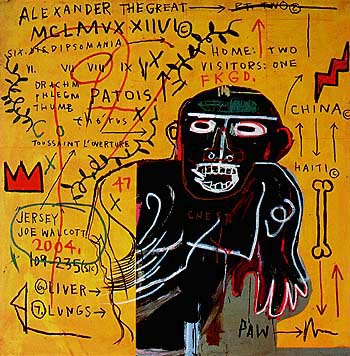 Jean-Michel-Basquiat All Colored cast Part II 1982
