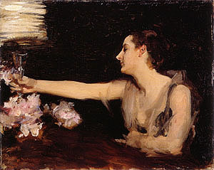 John Singer Sargent Madame Gautreau Drinking A Toast 1883