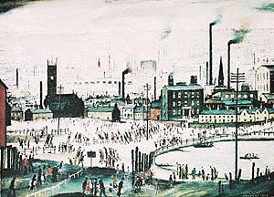 L-S-Lowry An Industrial Town 1944