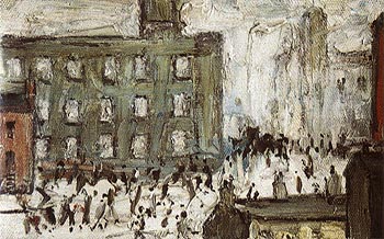 L-S-Lowry Mill Scene 1927