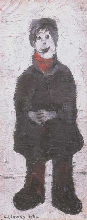 L-S-Lowry Standing Man with Hands Clasped