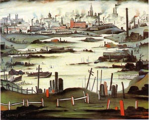 L-S-Lowry The Lake 1937