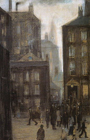 L-S-Lowry The Lodging House 1921