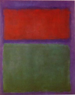 Mark Rothko Earth and Green 1955