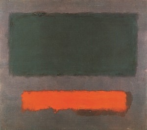 Mark Rothko Grey Orange Maroon