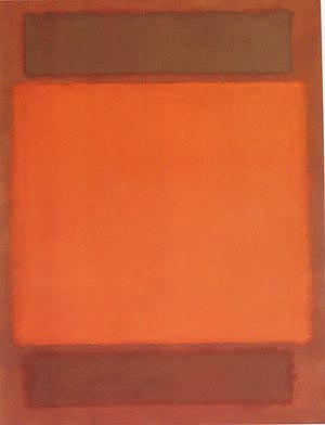 Mark Rothko Orange and Brown