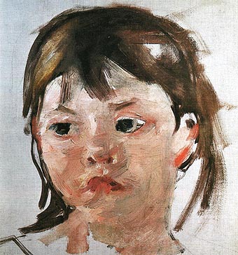 Mary Cassatt Head of a Little Girl