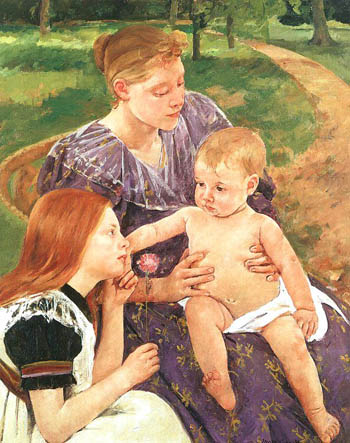 Mary Cassatt The Family 1892