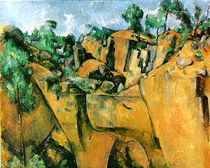 Paul Cezanne Bibemus Quarry (La Carriere Bibemus) 1895