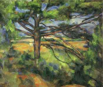 Paul Cezanne Green Pine Near Aix 1885