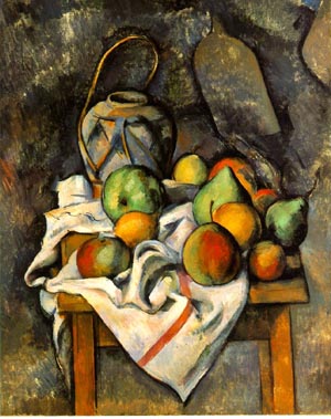 Paul Cezanne La Vase Paille