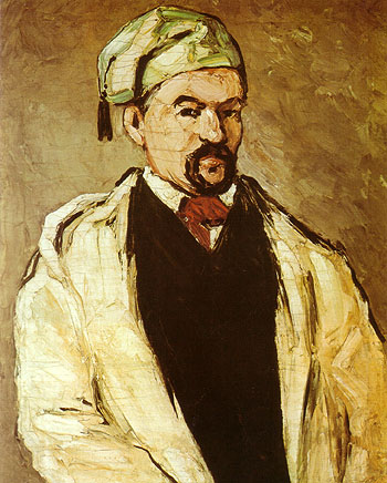 Paul Cezanne Man in a Cotton Hat Uncle Dominic 1865