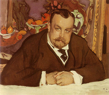 Paul Cezanne Portrait of Ivan Morozov