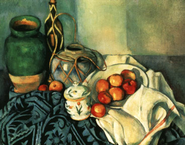 Paul Cezanne Still Life with Olive Jar