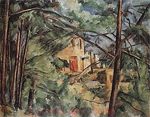 Paul Cezanne View of Chateau Noir, 1894-1896