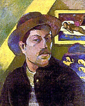 Paul Gauguin Self Portrait in Hat