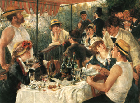 Pierre Auguste Renoir The Luncheon of the Boating Party 1881
