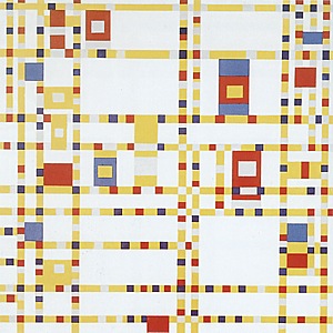 Piet Mondrian Broadway Boogie-Woogie 1942/43