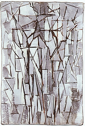 Piet Mondrian Composition Trees II, 1912