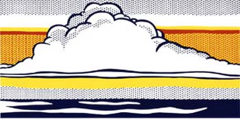 Roy Lichtenstein Cloud and Sea