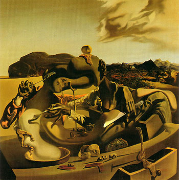 Salvador Dali Autumn Cannibalism 1936