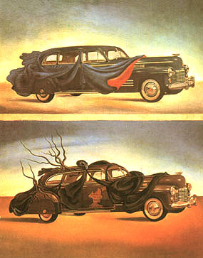 Salvador Dali Clothes Automobile 1941