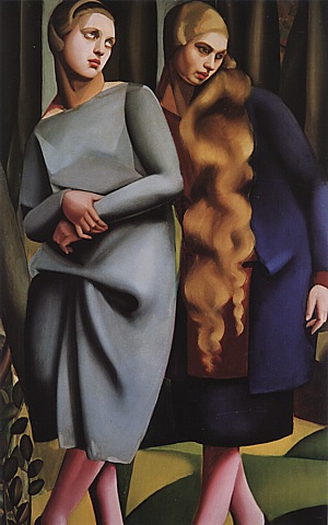 Tamara de Lempicka Irene & her Sister, 1925