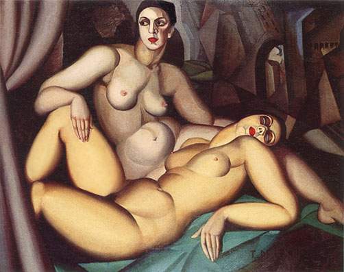 Tamara de Lempicka Two Friends